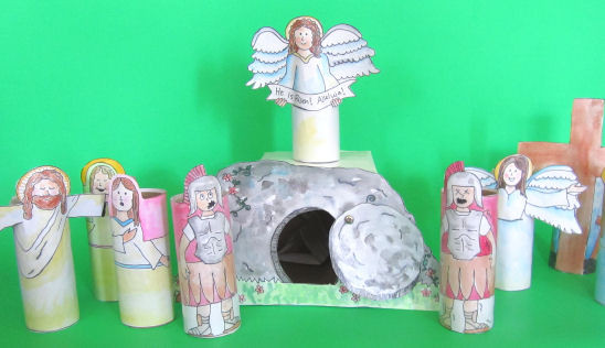 Easter Religious Crafts
 Catholic Icing Religious Easter Craft for Kids Make a