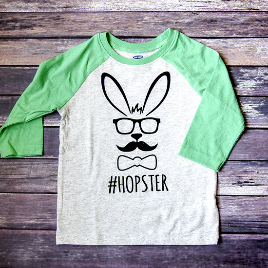 Easter Shirt Ideas
 "Hopster" Easter Shirt with Free Cut File unOriginal Mom