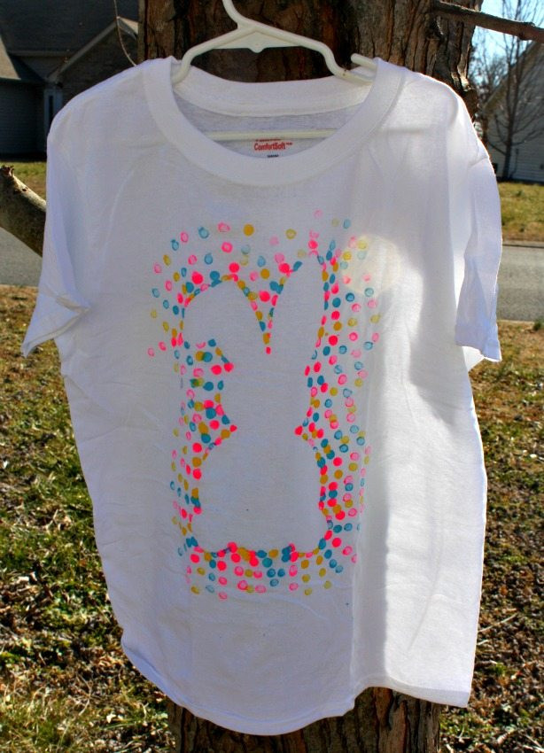 Easter Shirt Ideas
 DIY Eraser Stamped Easter Shirt