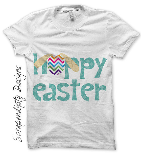 Easter Shirt Ideas
 Easter Iron on Transfer Spring Shirt Design Kids Easter