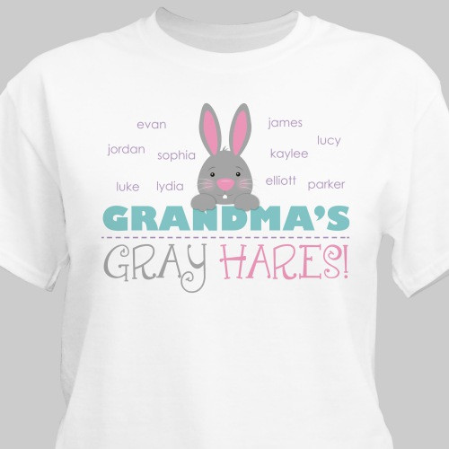 Easter Shirt Ideas
 Personalized Easter T shirt for Grandma