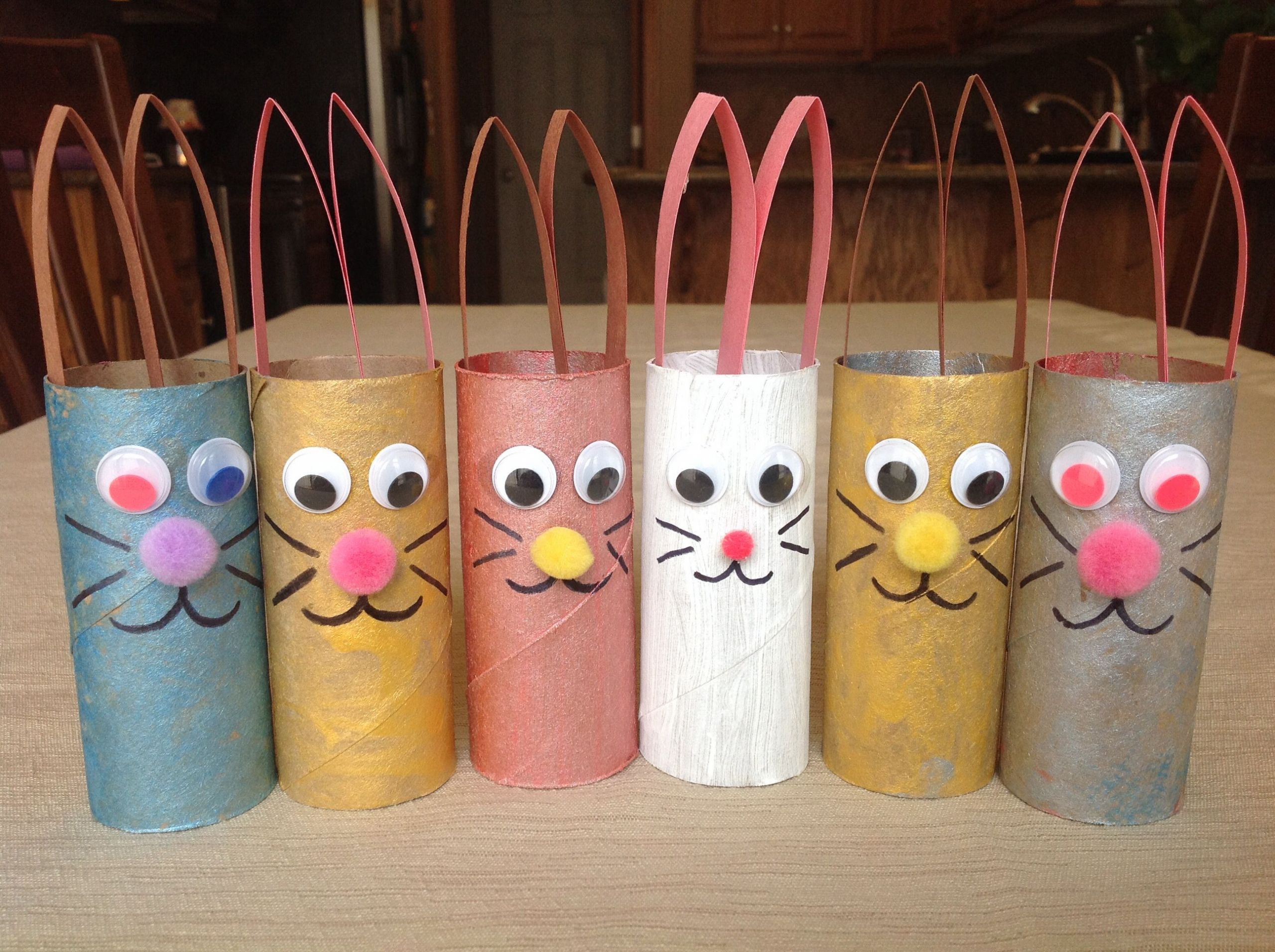Easter Toilet Paper Roll Crafts
 Easter craft using toilet paper rolls