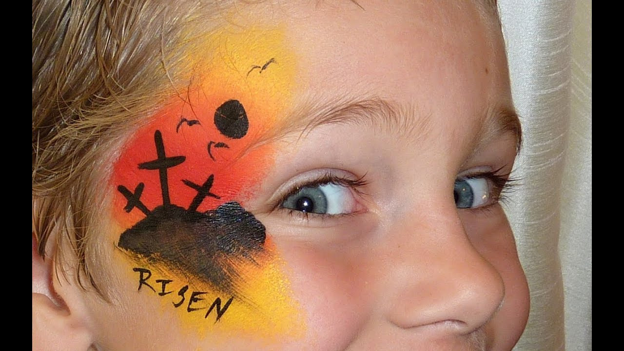 Easy Easter Face Painting Ideas
 Cool Boy Easter Face Painting Design