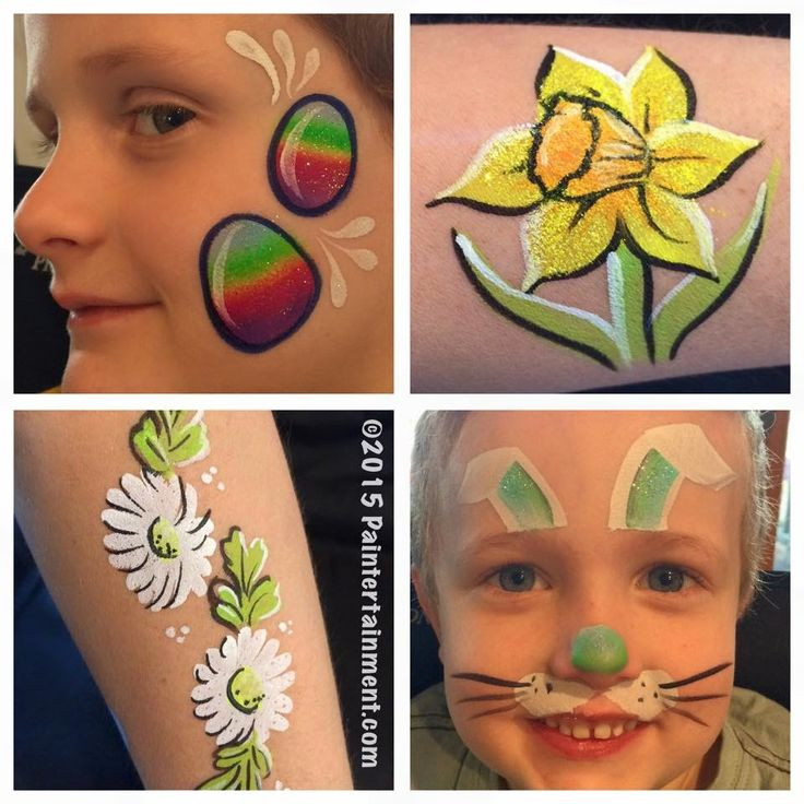 Easy Easter Face Painting Ideas
 245 best images about diversas pinturaas faciais face