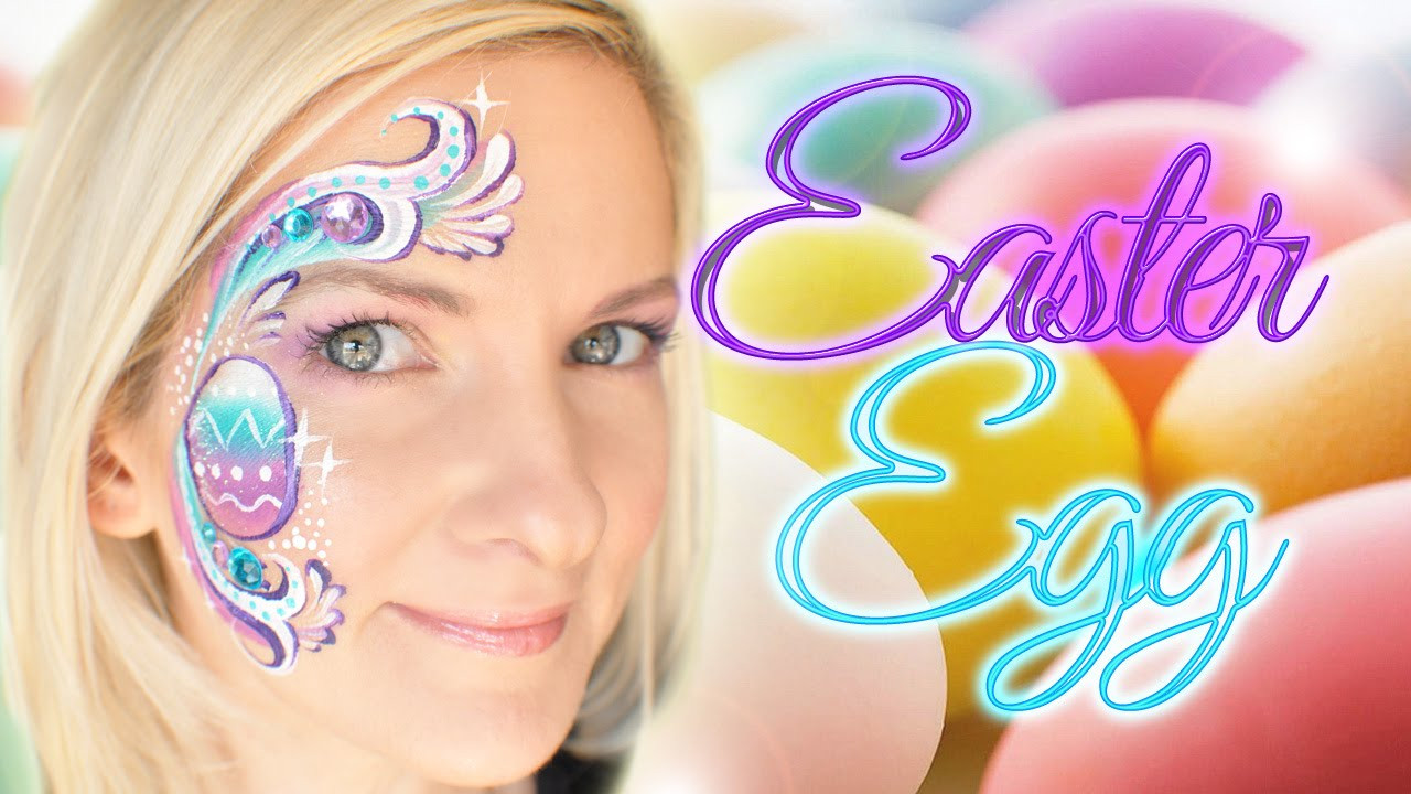 Easy Easter Face Painting Ideas
 Easter Egg Face Painting Tutorial