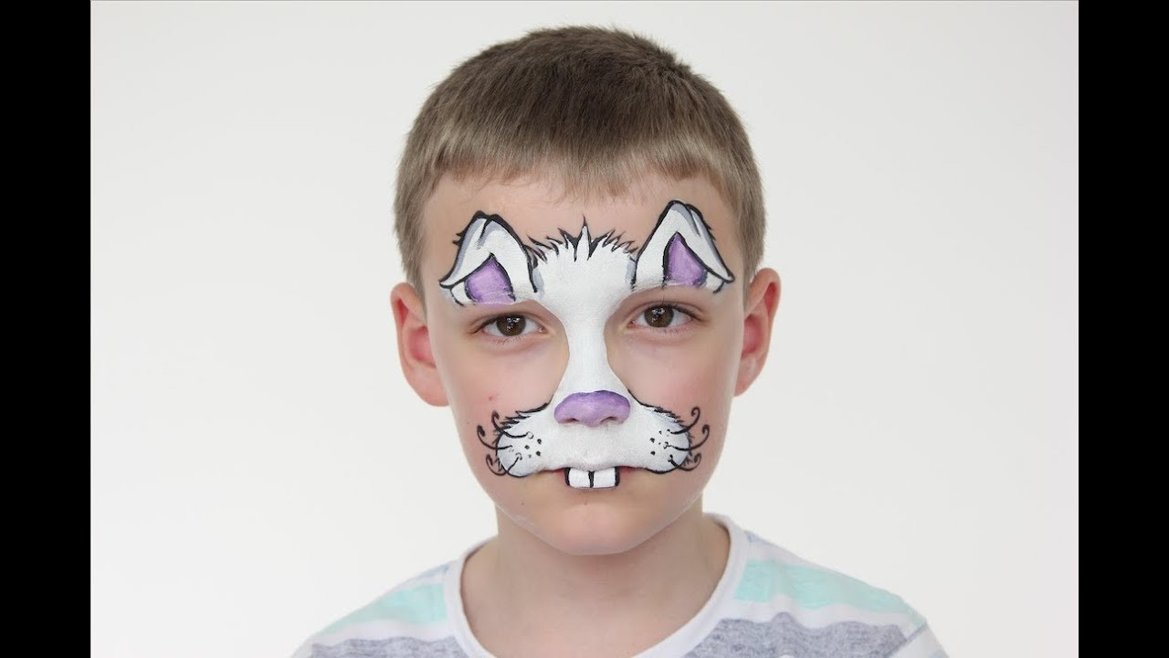 Easy Easter Face Painting Ideas
 Easter Bunny Face Paint Tutorial