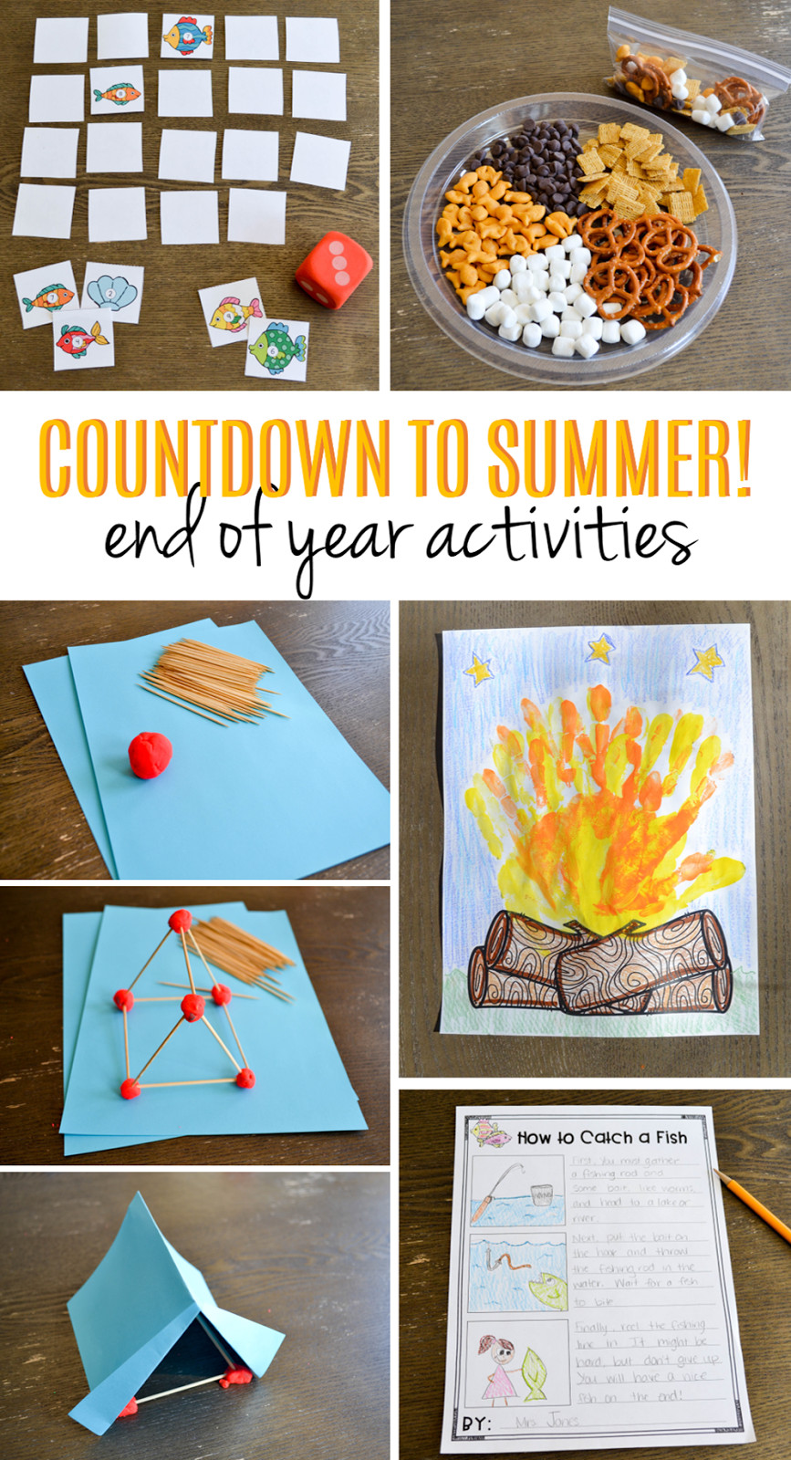 End Of Summer Crafts For Preschoolers
 Countdown to Summer End of Year Activities Susan Jones