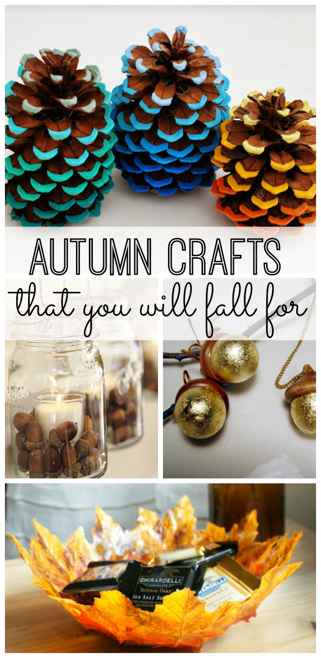 Fall Craft Decor
 Autumn Crafts That You Will Fall For My Life and Kids