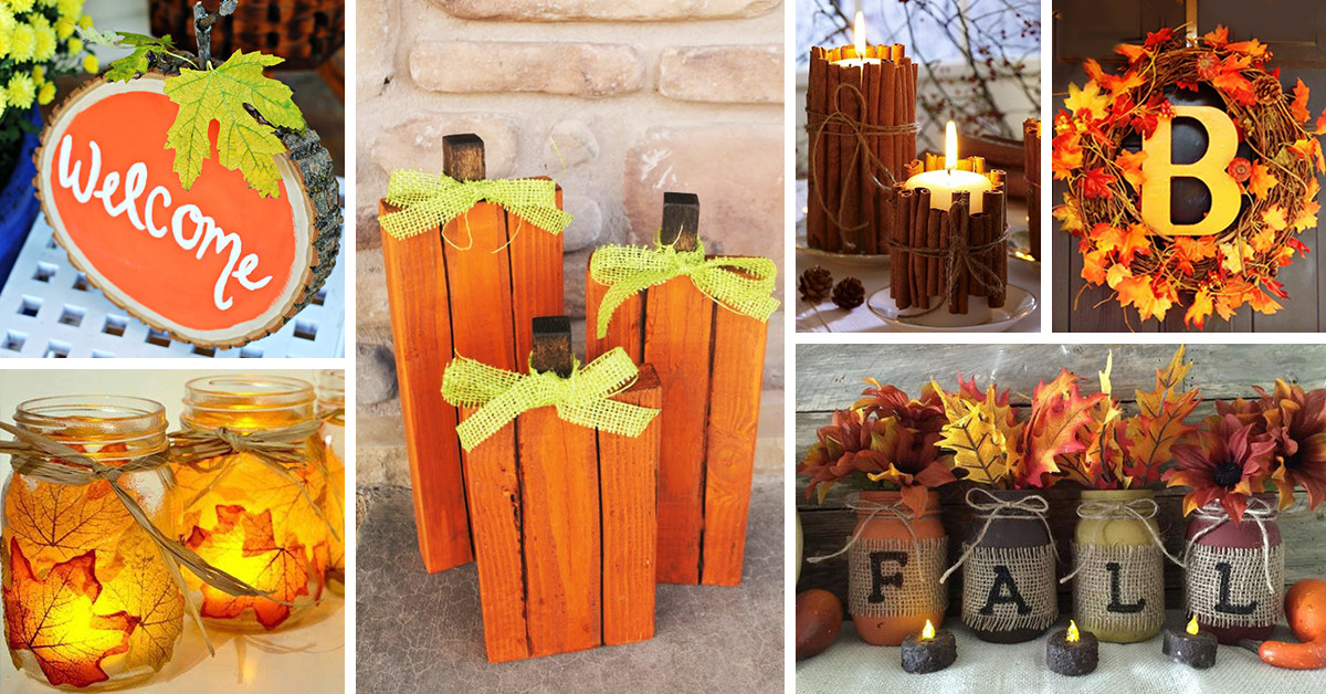 Fall Craft Decor
 28 Best DIY Fall Craft Ideas and Decorations for 2020