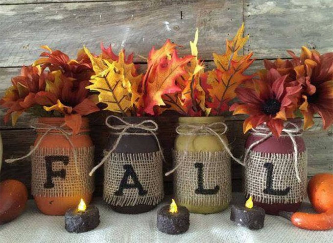 Fall Craft Decor
 Over 50 of the BEST DIY Fall Craft Ideas Kitchen Fun