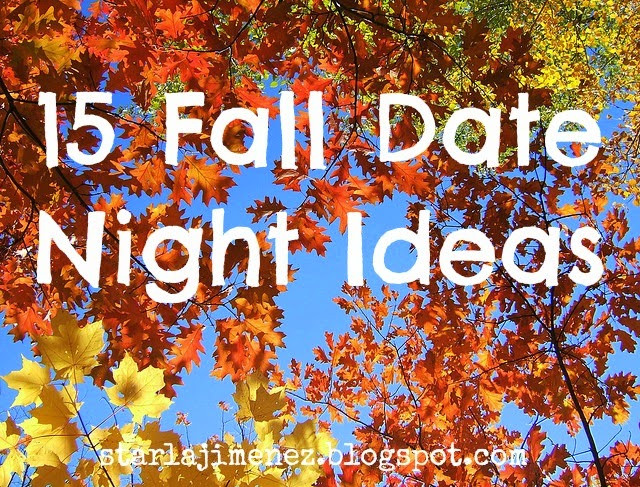 Fall Date Night Ideas
 53 Simple Ideas for Dating your Spouse Extraordinary