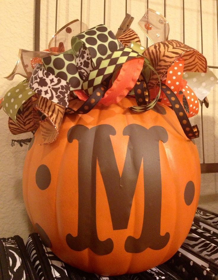 Fall Halloween Craft Ideas
 Cute fall pumpkin Craft Ideas Fall