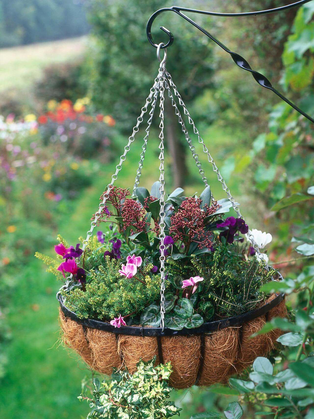 Fall Hanging Basket Ideas
 50 Unique & Modern DIY Outdoor Hanging Planter Ideas For