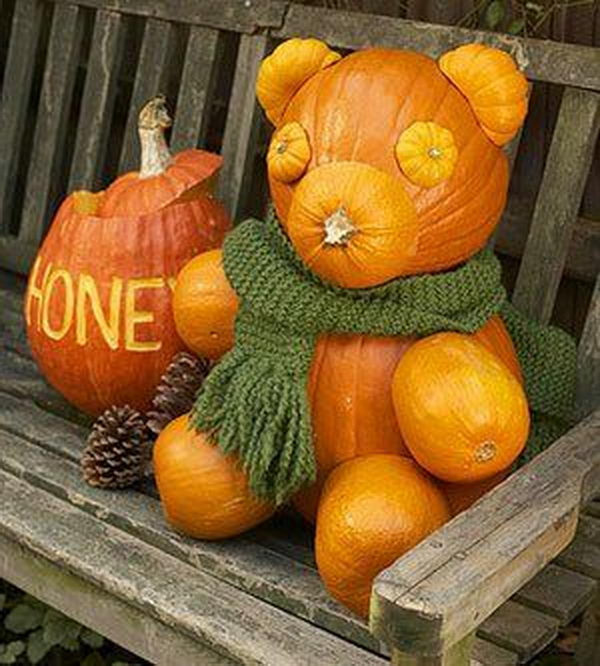 Fall Pumpkin Carving Ideas
 30 No Carve Pumpkin Ideas for Halloween Decoration 2017