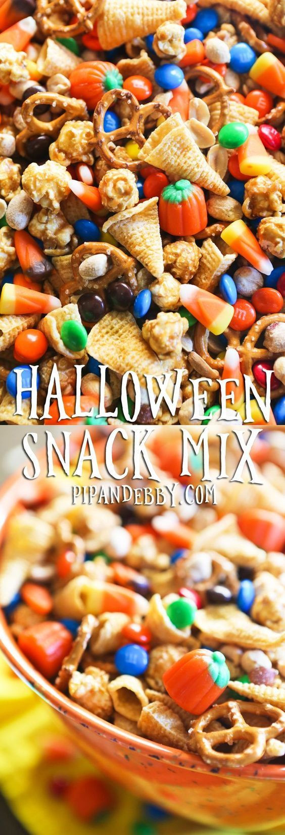 Fall Snacks Ideas
 Halloween Sweet & Salty Snack Mix Recipe