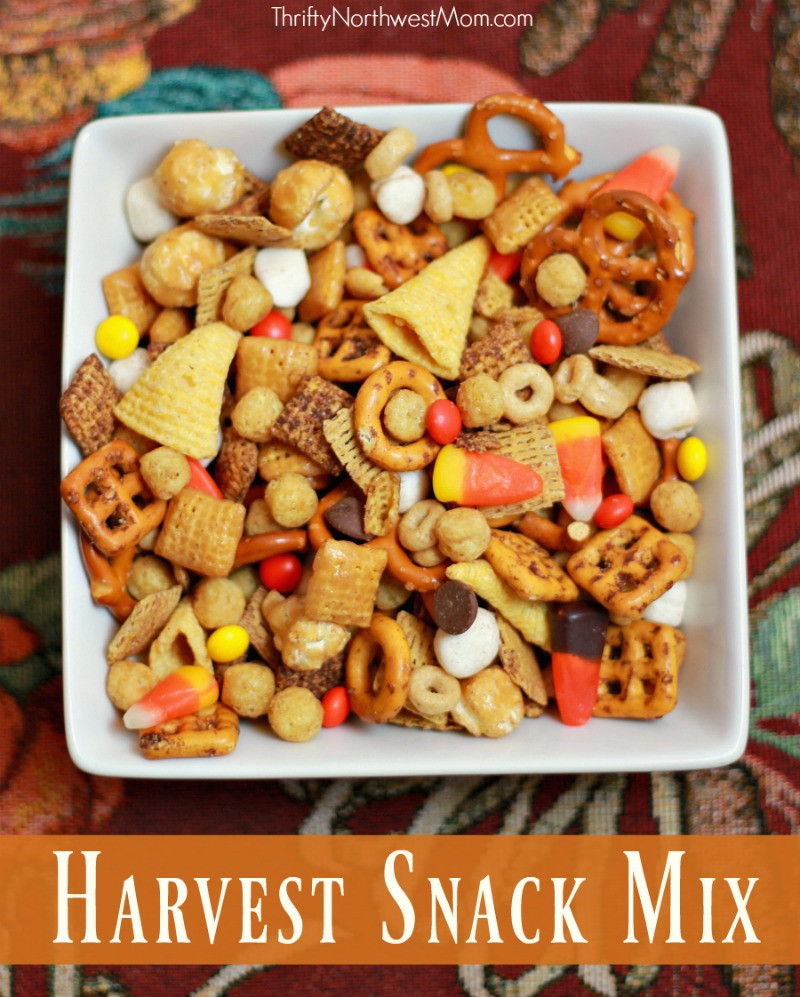 Fall Snacks Ideas
 Harvest Snack Mix Fun Fall Party Snack Thrifty NW Mom