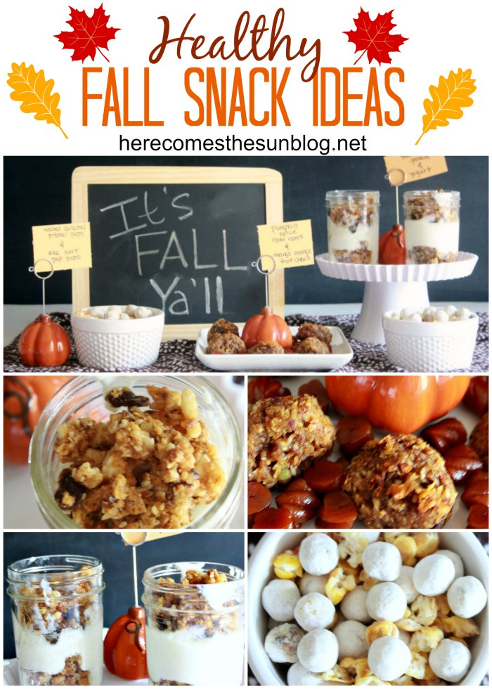 Fall Snacks Ideas
 Healthy Fall Snack Ideas