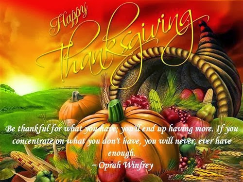 Famous Thanksgiving Quotes
 Famous Thanksgiving Quotes