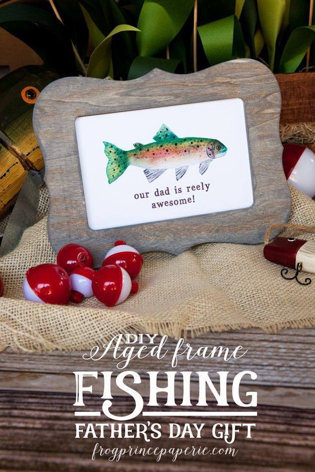Fathers Day Fishing Gifts
 How to Age Unfinished Wood for a Father s Day Gift Fishing