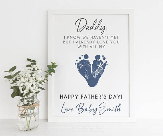 Fathers Day Gift For Dad To Be
 Expecting Dad Gift Father s Day Daddy to be from Unborn