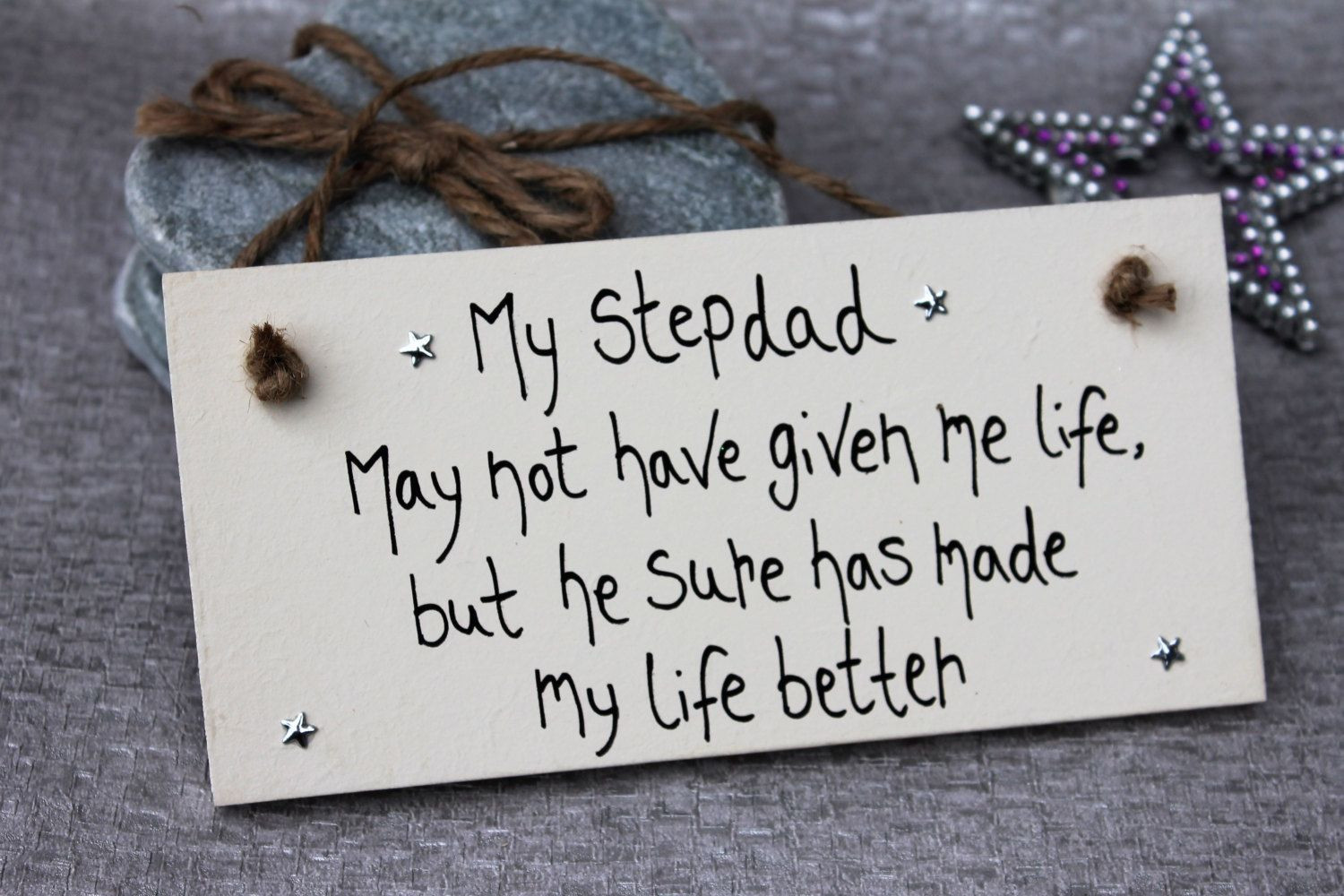 Fathers Day Gift Ideas For Stepdads
 Stepdad Stepdad Gift Gift for Stepdad Step Father