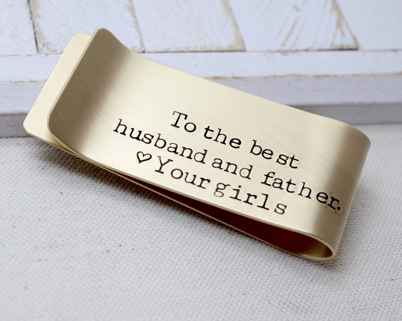 Fathers Day Gifts For Husband
 Best Husband Best Father Personalized Money Clip Father