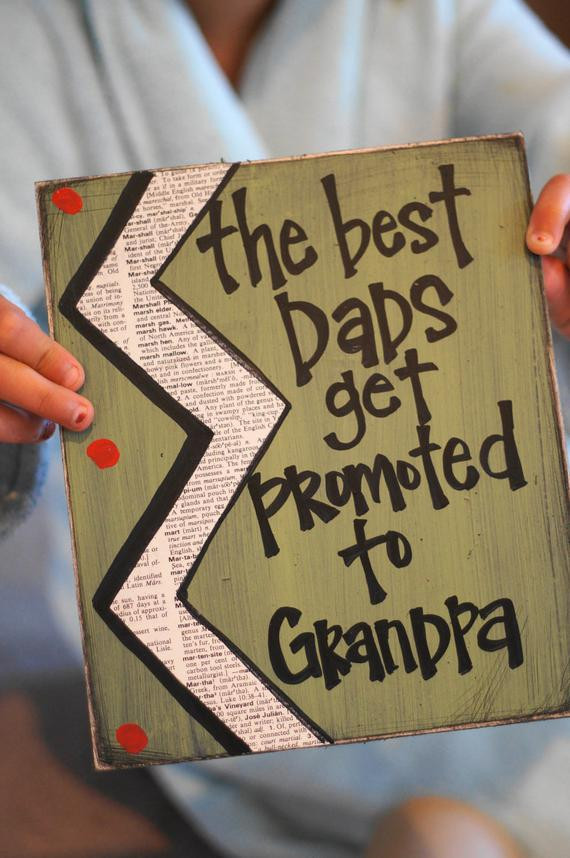 Fathers Day Ideas For Grandpa
 Best dad s promoted to grandpa card