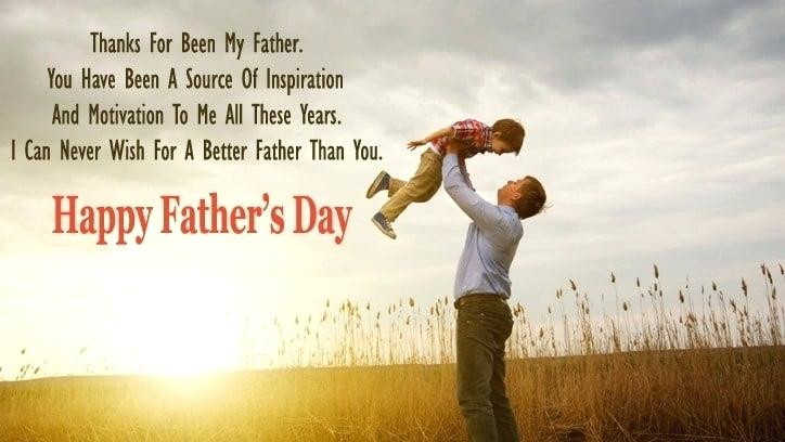 Fathers Day Quote From Son
 Happy Fathers Day Quotes Fathers Day Messages Wishes