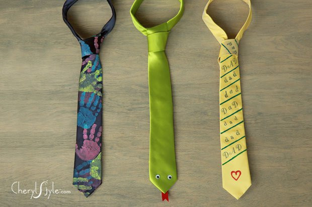 Fathers Day Tie Craft
 DIY Father s Day tie craft Everyday Dishes