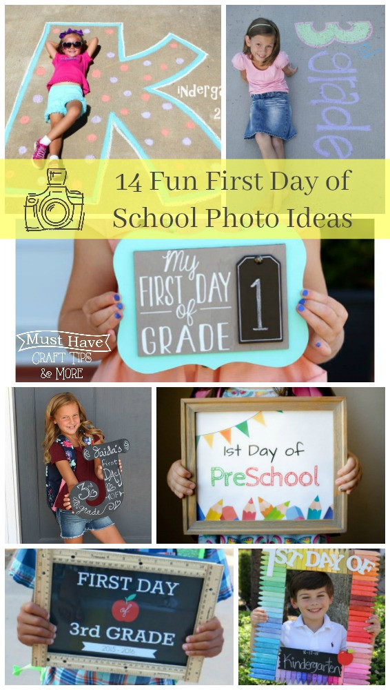 First Mother's Day Ideas
 14 First Day of School Ideas Mine for the Making