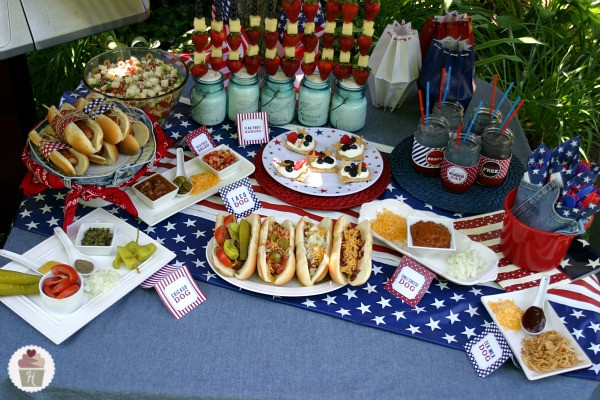 Food Ideas For Memorial Day Party
 Memorial Day Patriotic Printables Hoosier Homemade