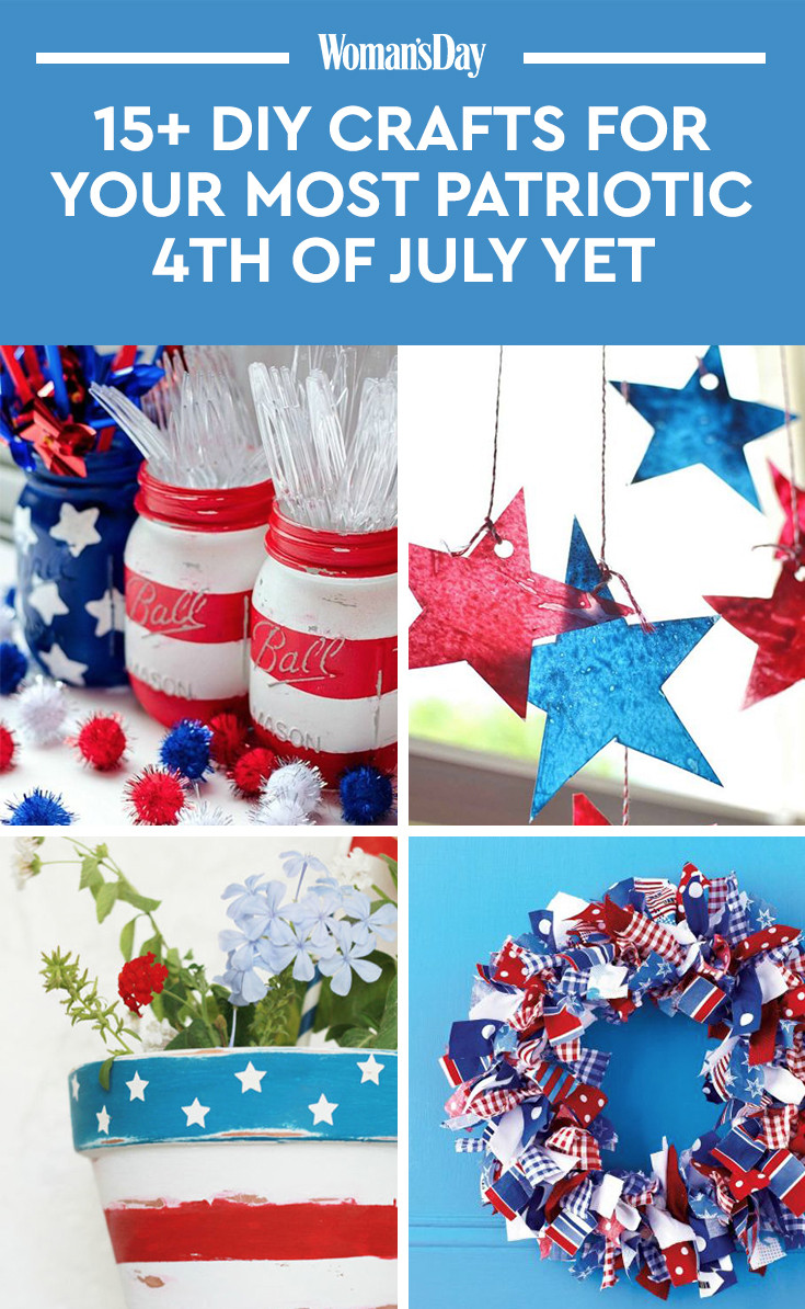 Fourth Of July Crafts
 19 Easy 4th of July Crafts & DIY Ideas Patriotic