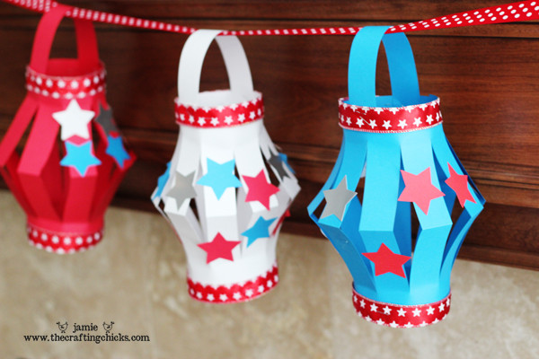 Fourth Of July Crafts
 Paper Lantern Kid s Craft 4th of July Style The Crafting