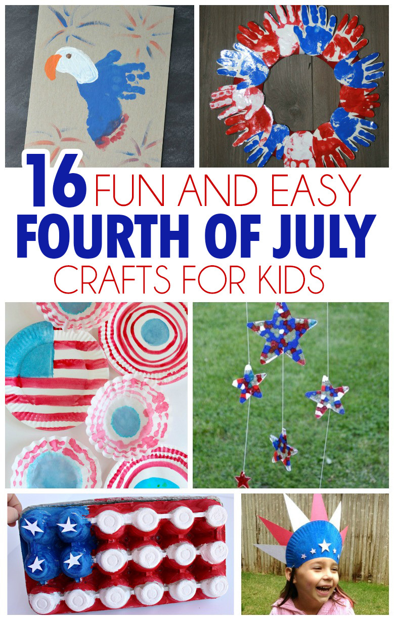 Fourth Of July Crafts
 16 Fun And Easy Fourth July Crafts For Kids I Heart