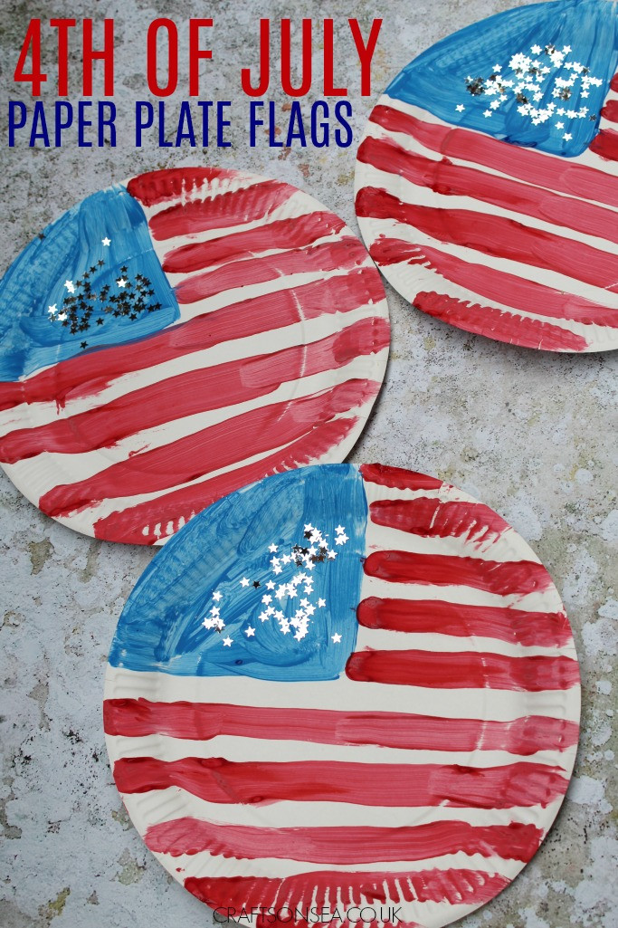 Fourth Of July Crafts
 4th July Crafts for Kids Paper Plate Flag Crafts on Sea