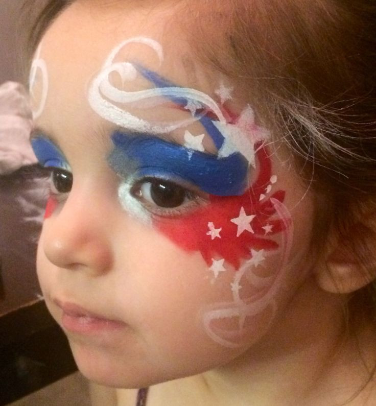 Fourth Of July Face Painting Ideas
 116 best Face Paint 4th of July Ideas images on Pinterest