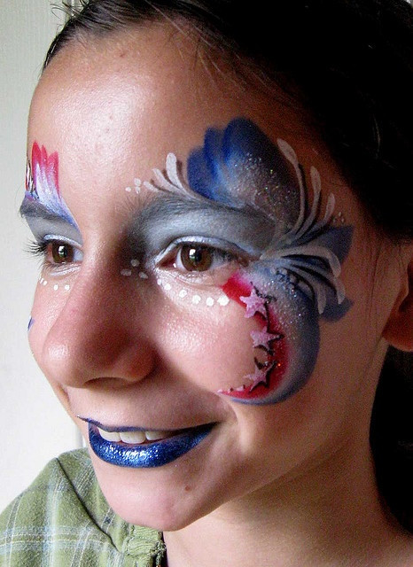 Fourth Of July Face Painting Ideas
 87 best Face Paint Tropical Ideas images on Pinterest