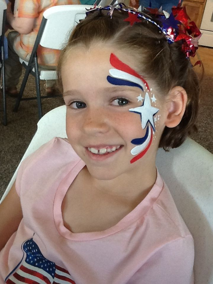 Fourth Of July Face Painting Ideas
 4th of july face painting designs