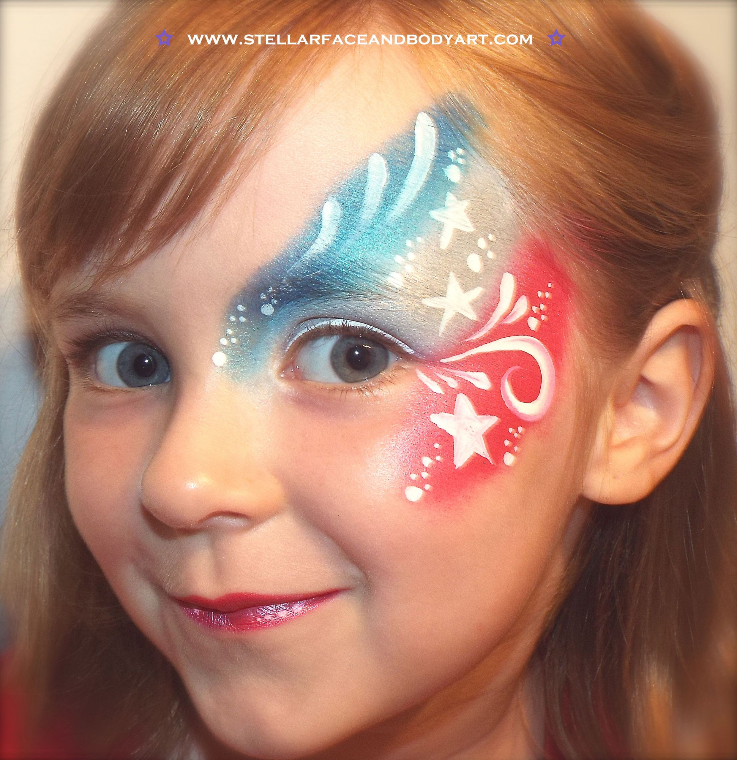 Fourth Of July Face Painting Ideas
 Fourth of July Face Painting