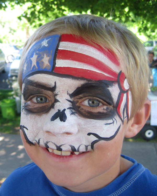 Fourth Of July Face Painting Ideas
 Face Painting Fun by Mary Happy 4th of July