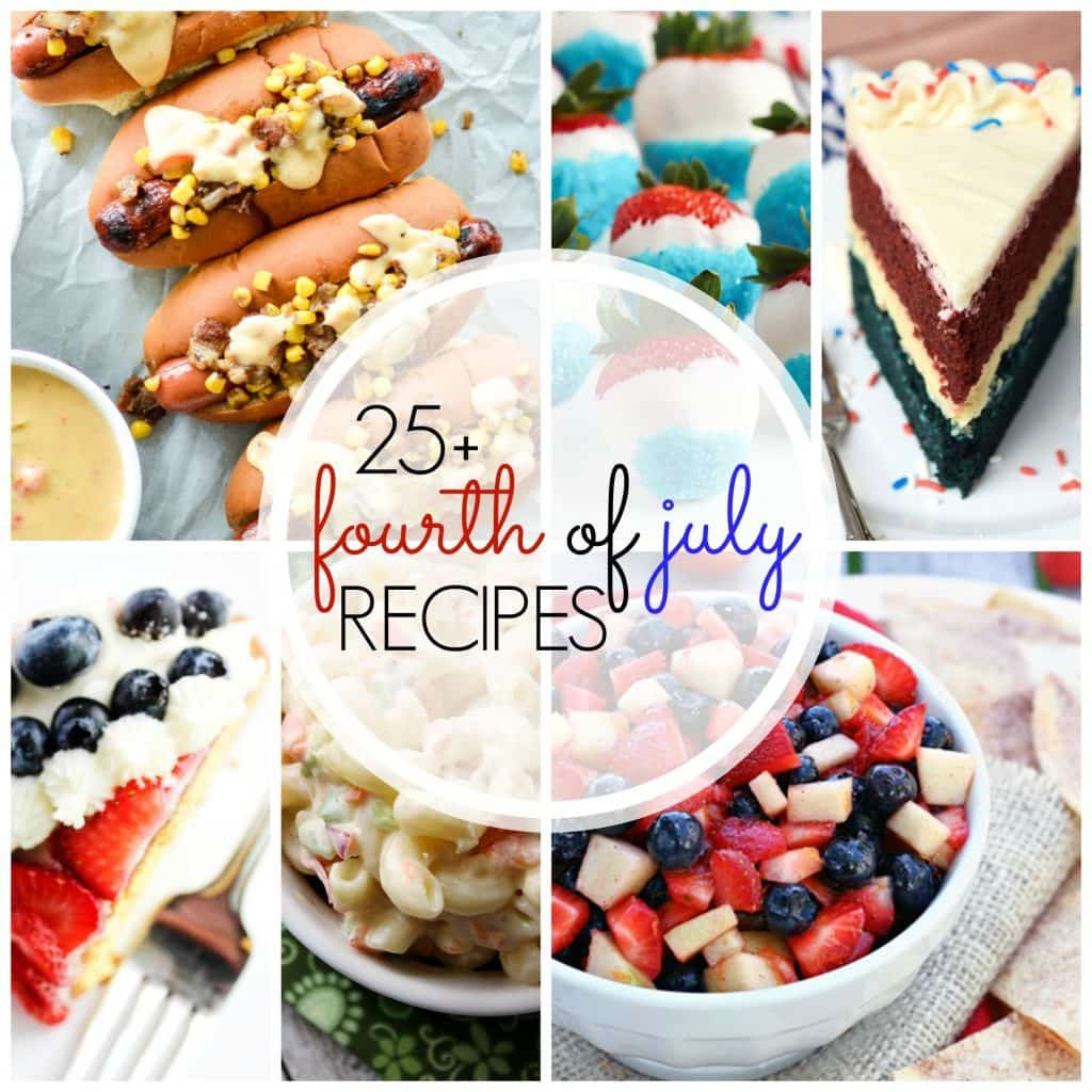 Fourth Of July Food
 25 Must See July 4th Recipes Yummy Healthy Easy