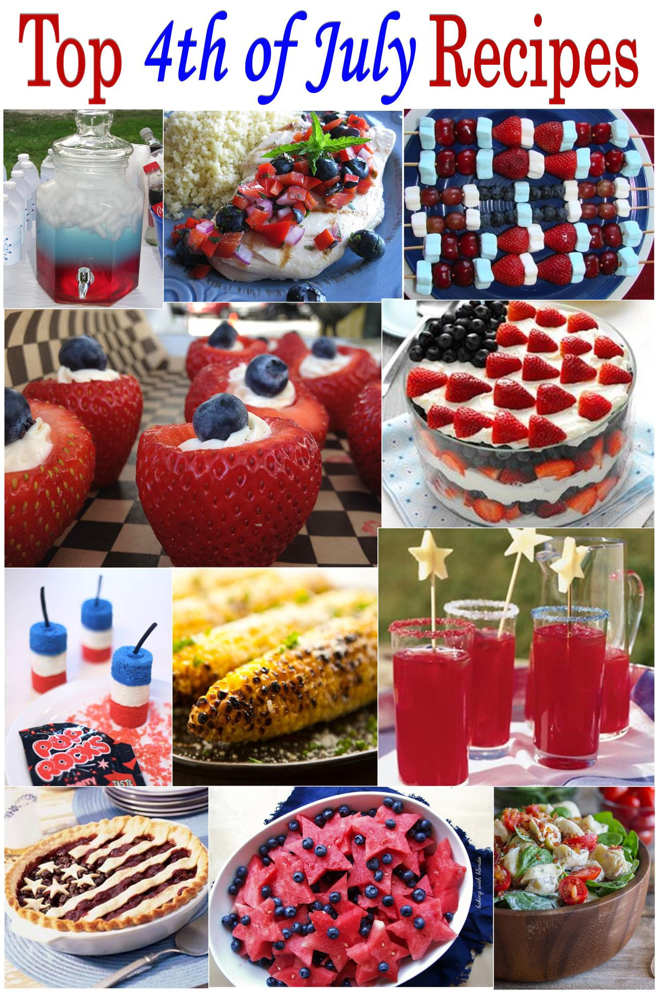 Fourth Of July Food
 Top 4th of July Recipes