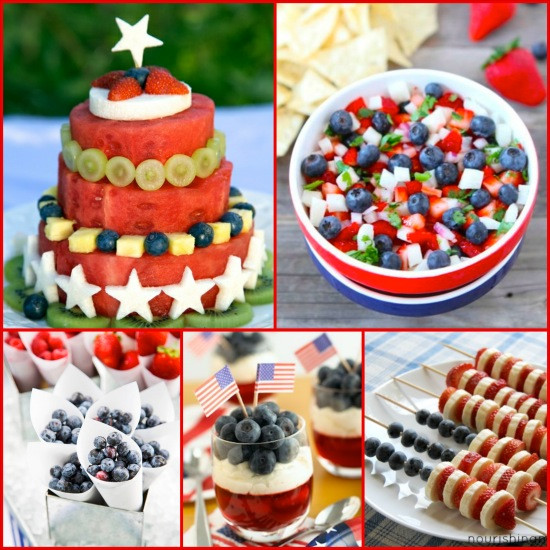 Fourth Of July Food
 Healthy and Festive 4th of July Recipes