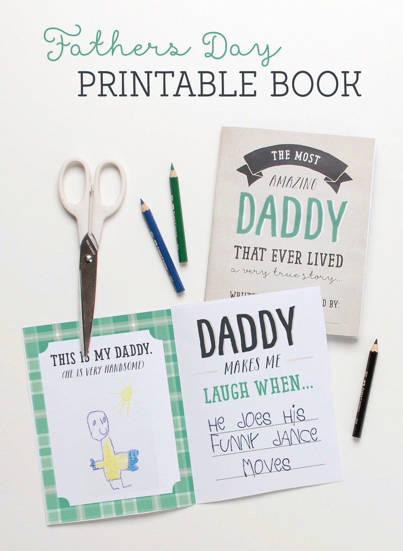 Free Fathers Day Gifts
 FREE Printable Fathers Day Book