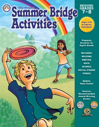 Free Summer Bridge Activities Printables
 Summer Bridge Activities Bridging Grades 7 to 8 by Carson
