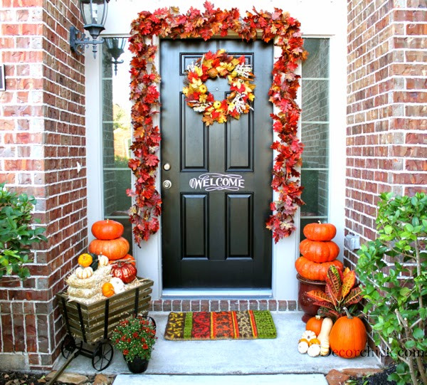 Front Porch Fall Decorating Ideas
 Life and Love Fall Front Porch Decoration Ideas
