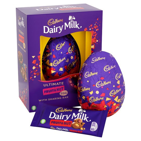 Fruit And Nut Easter Eggs Recipe
 Oh my You can now a giant Cadbury egg loaded with