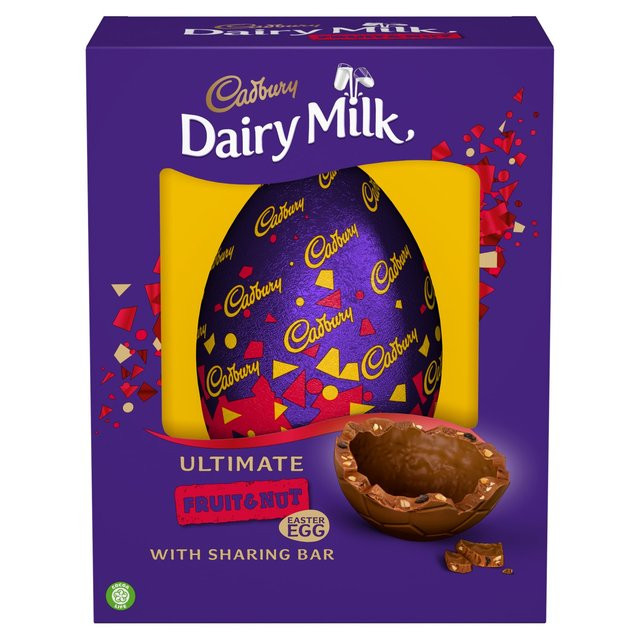 Fruit And Nut Easter Eggs Recipe
 Morrisons Cadbury Chocolate Fruit & Nut Easter Egg
