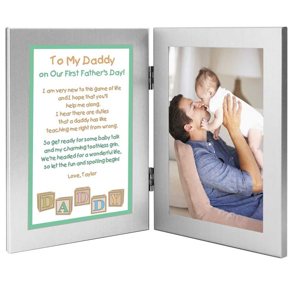Gift Ideas For First Fathers Day
 First Father s Day Gift Personalized for Daddy from