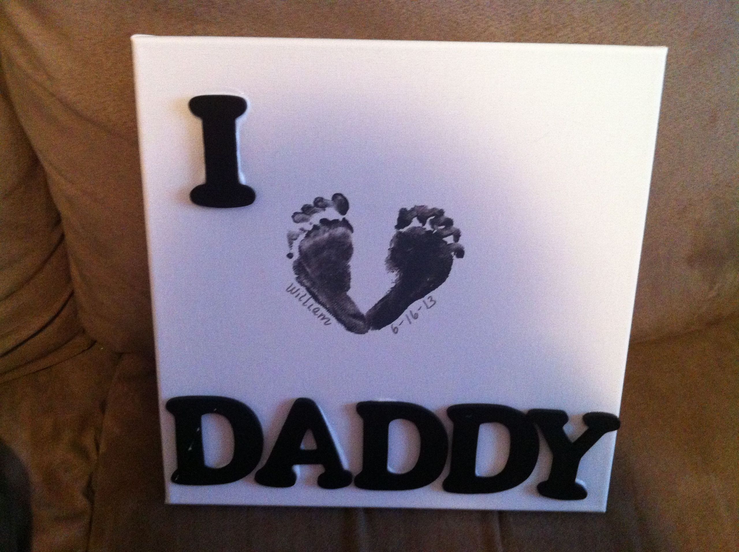 Gift Ideas For First Fathers Day
 First Father s Day Gift cute